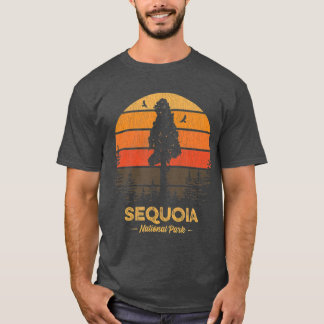Camiseta Sequoia National Park Retro Vintage Souvenir