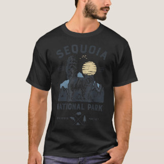 Camiseta Sequoia National Park T  Vintage California Bear G
