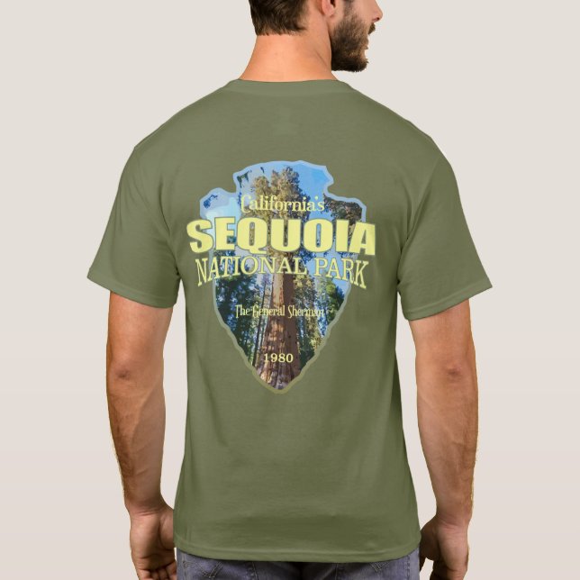 Camiseta Sequoia NP (seta) (Verso)