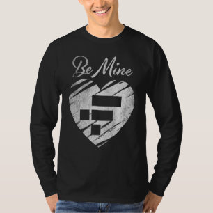 Camiseta Ser Criptococriador de token do Namorados de Moeda