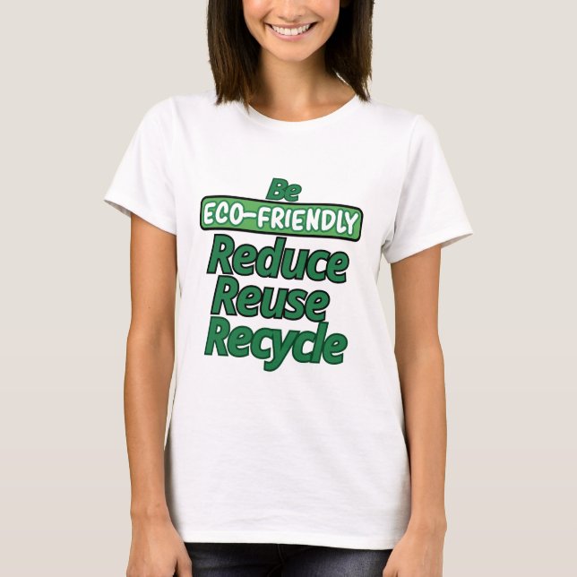 Camiseta Ser ecológico (Frente)