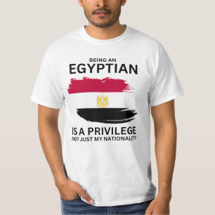 Camiseta Ser Egípcio É Um Privilégio
