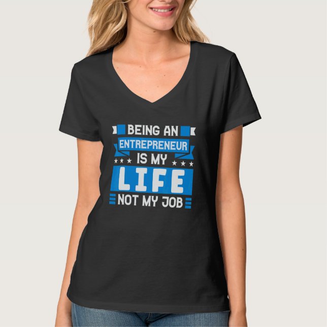 Camiseta Ser Empreendedor É Minha Vida (Frente)