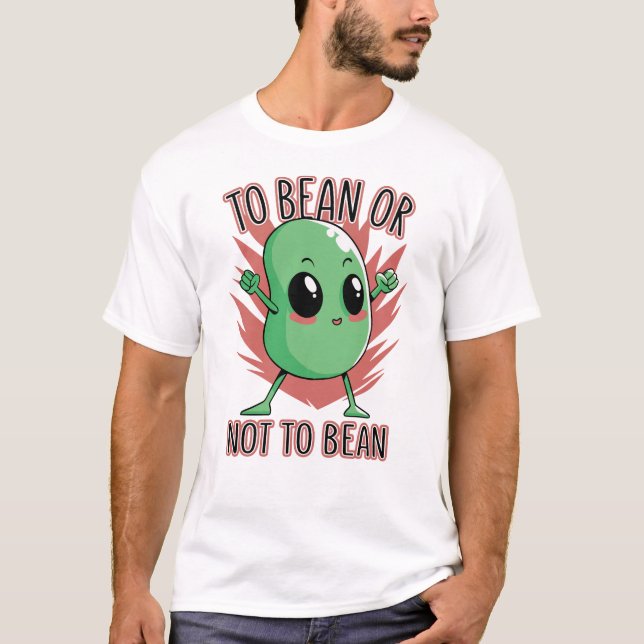 Camiseta Ser feijão ou não ser feijão (Frente)