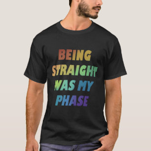 Camiseta Ser Hetero Era Minha Bandeira Do Orgulho Arco-Íris