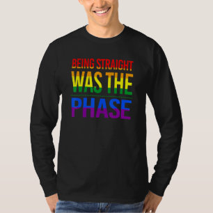 Camiseta Ser Hetero Foi A Fase Mais Adorável Orgulho gay Lg