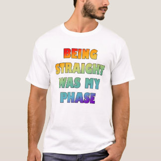 Camiseta Ser Hetero Foi A Minha Fase