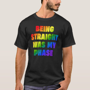 Camiseta Ser Hetero Foi A Minha Fase LGBT