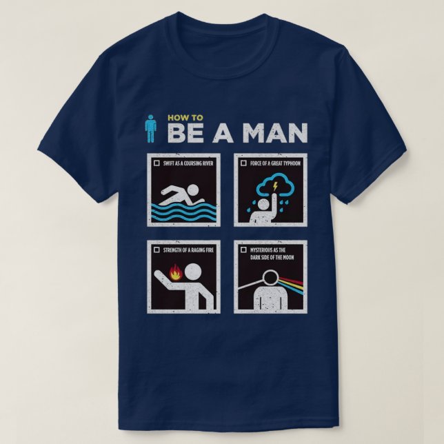 Camiseta ser homem (Frente do Design)