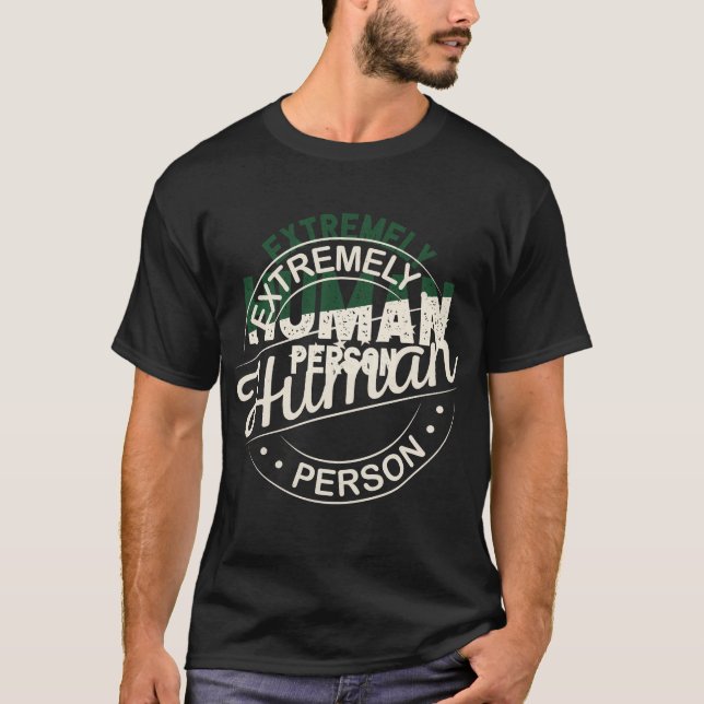 Camiseta Ser Humano Incrivelmente Tee (Frente)
