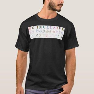 Camiseta Ser Impressão Inclusivo