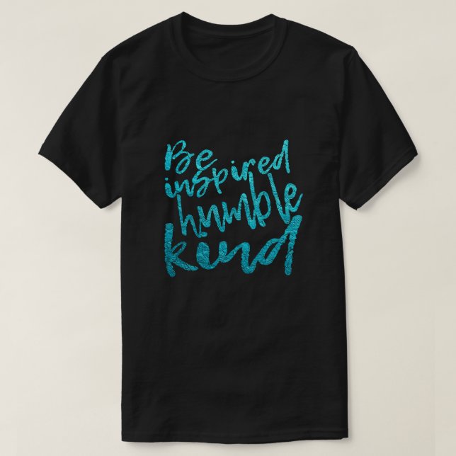 Camiseta Ser inspirado (Frente do Design)