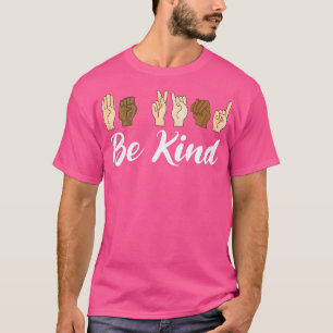 Camiseta Ser Intérprete de Linguagem de Sinal de Tipo