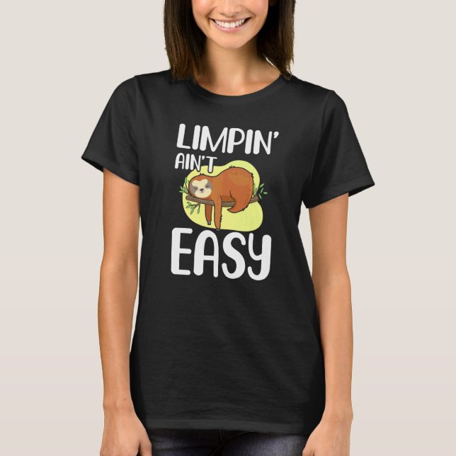 Camiseta Ser Líder Não é Fácil  Perna Quebrada (Frente)