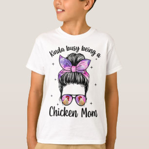 Camiseta Ser Mãe de Galinha Dona de Galinha Amante de Galin
