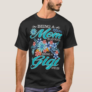 Camiseta Ser Mãe É Uma Honra Ser Um Giga É Imprestável