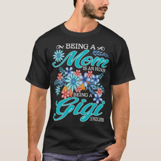 Camiseta Ser Mãe É Uma Honra Ser Um Giga É Imprestável