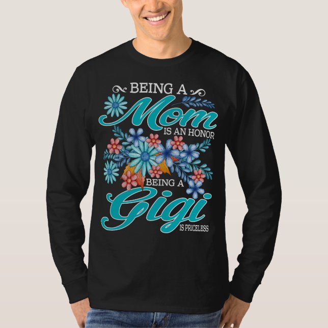 Camiseta Ser Mãe É Uma Honra Ser Um Giga É Imprestável (Frente)