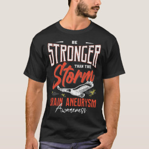 Camiseta Ser Mais Forte Do Que O Cérebro De Tempestade Sens