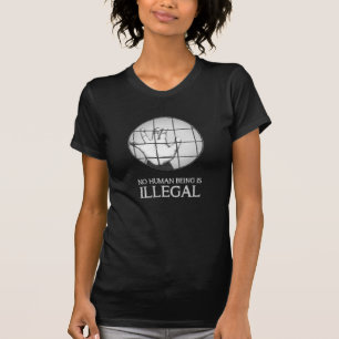 Camiseta Ser não humano é ilegal