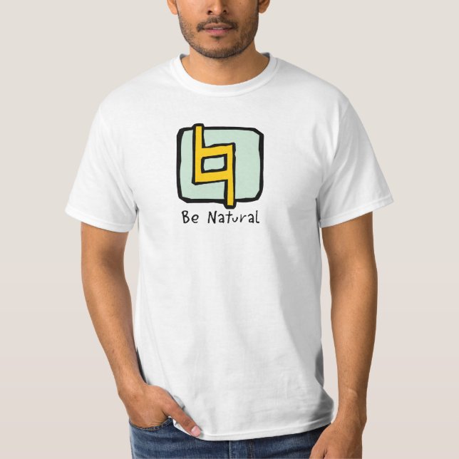 Camiseta Ser natural (Frente)