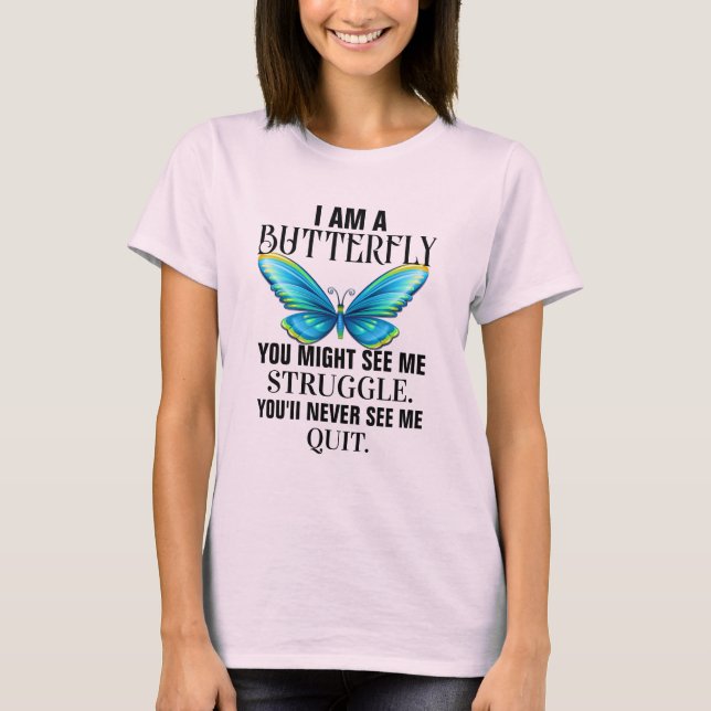 Camiseta SER O BOTTERFLY - Ler explicação - (Frente)