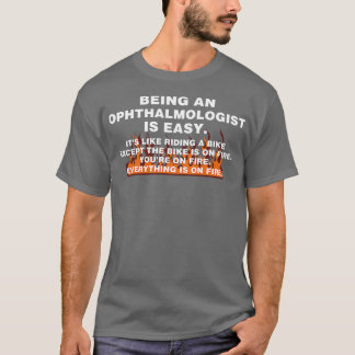 Camiseta Ser Oftalmologista É Fácil 2