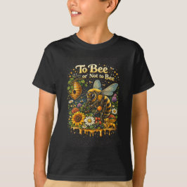 Camiseta Ser ou Não Ser Abelha