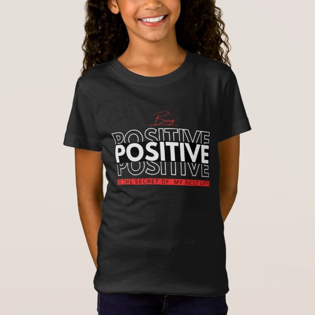 Camiseta Ser Positivo (Frente)