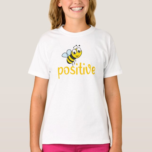 Camiseta ser positivo   (Frente)
