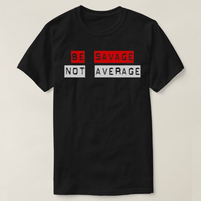 Camiseta Ser Salvo Não Média (Frente do Design)