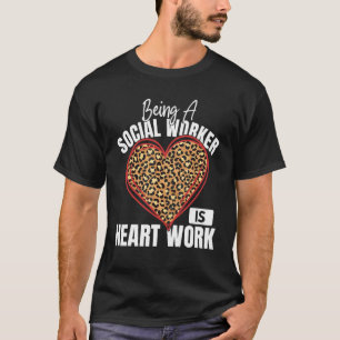 Camiseta Ser Trabalhador Social É Trabalho Corajoso, Trabal