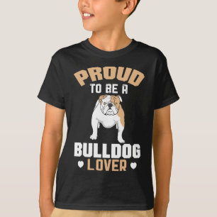 Camiseta Ser um Amante de Bulldog 16