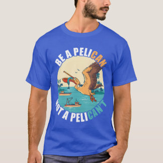 Camiseta Ser Um Barco Pelicano Insular Peixes Catocromático