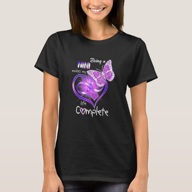 Camiseta Ser Um Nini Faz Minha Vida Completa (Frente)
