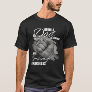 Camiseta Ser Um Pai É Um G-Dawg Honroso É Presente Sem Preç