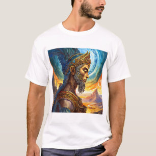 Camiseta ser um verdadeiro guerreiro ser rei majestoso