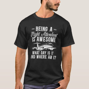 Camiseta Ser uma comissária de bordo é incrível comissária