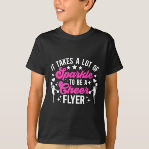 Camiseta Ser uma Flyer de Torcida Cheerleader Flyer Cheerle