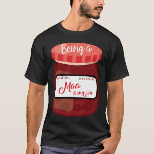 Camiseta Ser Uma Maa é minha diversão de Dia de as mães