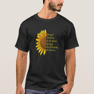 Camiseta Ser Vovó É Uma Honra Ser Excelente Vovó É