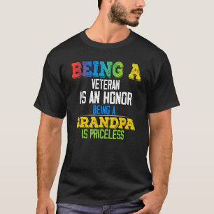 Camiseta Ser Vovô Veterano Dizendo Humor Impressionante