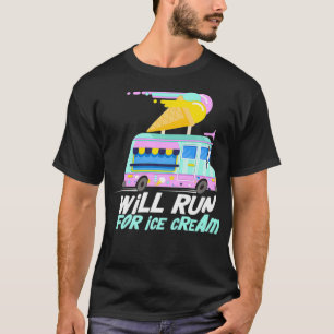 Camiseta Será executado para o Sorvete Truck Premium