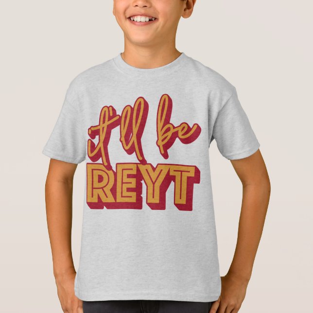 Camiseta Será Reyt Yorkshire English Slang (Frente)