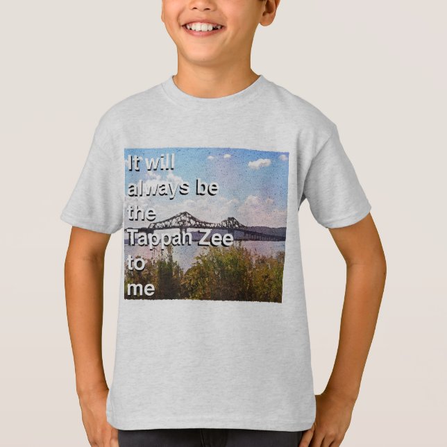 Camiseta Será sempre a Tappan Zee para mim (Frente)
