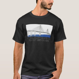 Camiseta Será sempre a Tappan Zee para mim