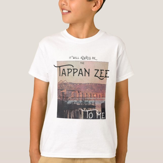 Camiseta Será sempre a Tappan Zee para mim (Frente)
