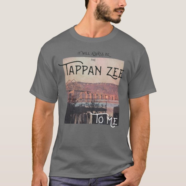 Camiseta Será sempre a Tappan Zee para mim Dark (Frente)