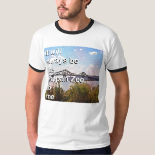 Camiseta Será sempre o Tappan Zee para mim Ringer