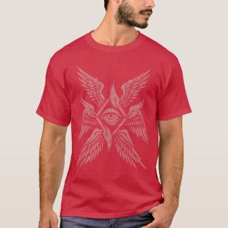 Camiseta Serafim Bíblia Precisa Olho Vidente Esotérico